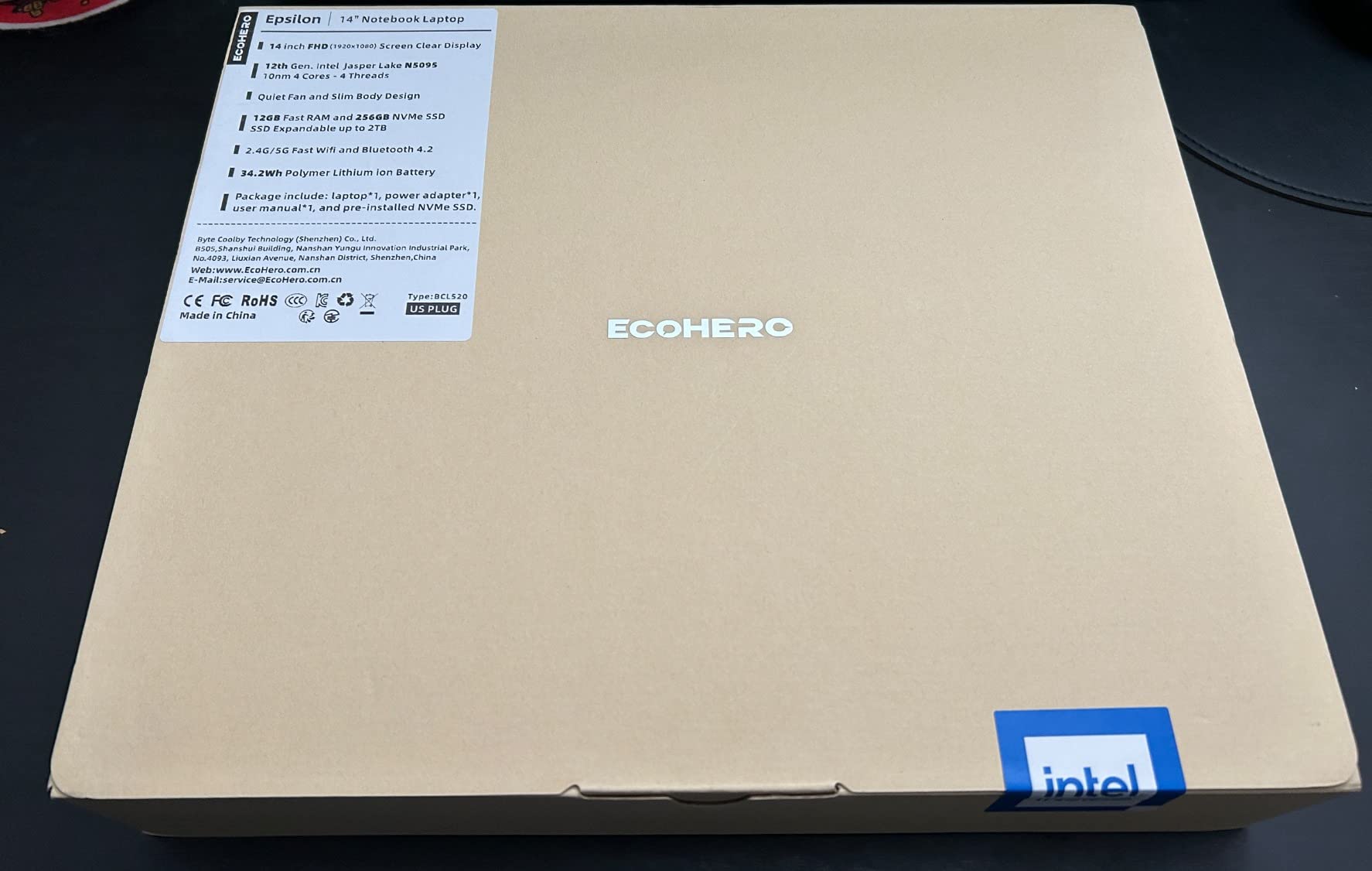 Ecohero laptop customer photo 3